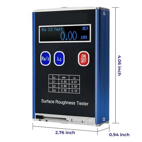 Surface Roughness Tester, GSR710 Pocket Surface Roughness Tester Portable High Precision Digital Gauge Ra/Rz/Rq/Rt Handheld Quality Inspection in Kuwait
