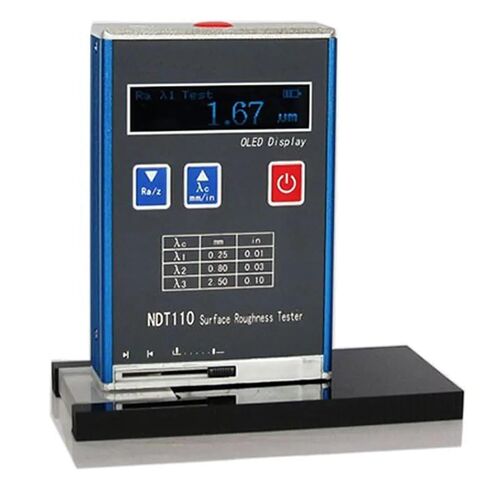 جهاز اختبار خشونة السطح، جهاز اختبار خشونة السطح الرقمي NDT110 جهاز قياس خشونة الأسطح المعدنية وغير المعدنية Ra: 0.01~15.000μm Rz:0.1~50μm in Kuwait