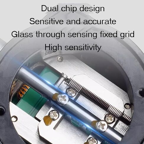 Surface Roughness Tester, Digital Surface Profile Gauge with USB Data Output - 0-6.5/12.7/25/50mm, 0.001mm Resolution, Roughness Tester, for Sandblasting, Grinding & Coating Inspection in Kuwait