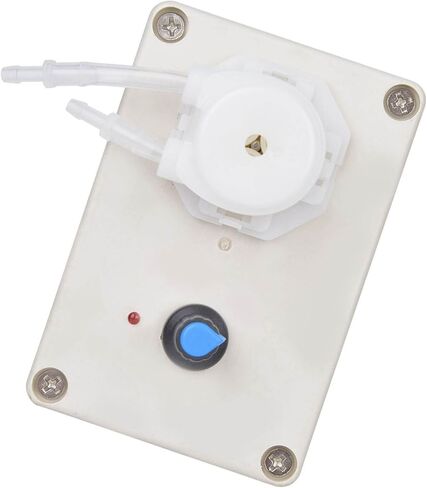 Zunate Industrial Peristaltic Liquid Pump, Adjustable Dosing Pump with Power Adapter and Tube for Biochemical Analysis and 12V 24V in Kuwait