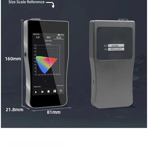 HPCS330P Spectrometer Analysis PPFD Standard Rod Number Measurement Connection in Saudi Arabia