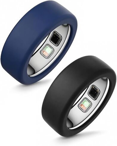 6 عبوات من حافظات السيليكون لـ Oura Ring 5، غطاء حلقة ناعمة مضادة للخدش، حماية خفيفة الوزن للاستخدام اليومي واللياقة البدنية، مقاس M (مقاس 10-13) أسود + أبيض + وردي + أحمر + أزرق + أخضر in Kuwait