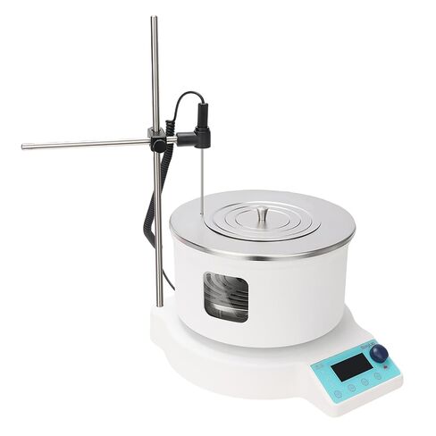 stonylab Smart Stir Water Bath, Magnetic Stirrer with LCD, Temp up to 220°C, 100-1500 RPM, for Laboratory Use, 3 L in Kuwait