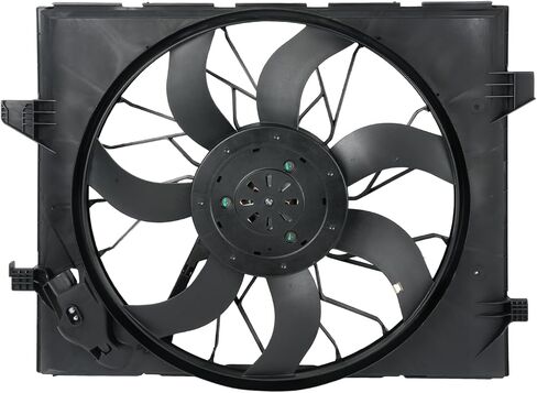 مروحة تبريد رادياتير المحرك مع محرك بدون فرش متوافق مع 2011-2013 Jeep WJ Series Grand Cherokee، 2011-2013 Dodge Durango، استبدل CH3115175 55038994AG in Kuwait