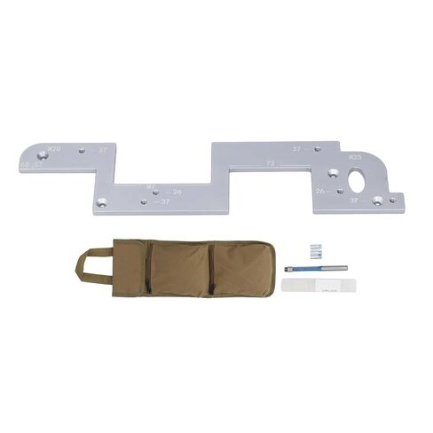 U Shaped Grooving Template ARC Grooving Auxiliary Tool Aluminum Alloy Corner Arc Grooving Tool in Kuwait