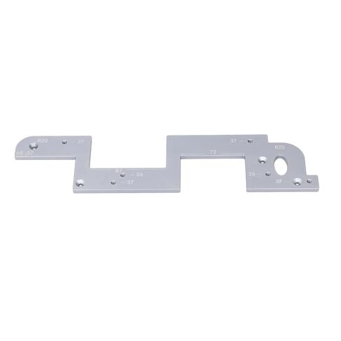 U Shaped Grooving Template ARC Grooving Auxiliary Tool Aluminum Alloy Corner Arc Grooving Tool in Kuwait