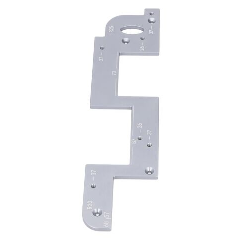 U Shaped Grooving Template ARC Grooving Auxiliary Tool Aluminum Alloy Corner Arc Grooving Tool in Kuwait
