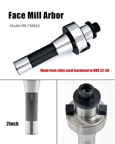 27pcs 5/8 Grooving Holders and 2inch R8-FMB22 Face Mill Arbor and BAP400R 50-22-4T 50mm/1.96" Face Milling Holder with APMT1604PDER Mgmn150 Inserts in Kuwait