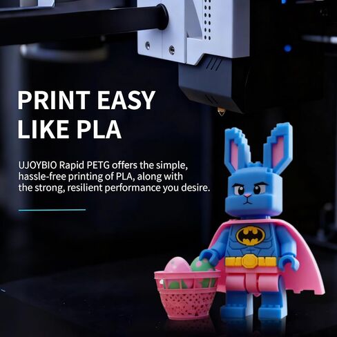 خيوط طابعة ثلاثية الأبعاد PETG، خيوط PETG أقوى 1.75 مم، صلابة عالية، متوافقة مع مختبر بامبو ومعظم طابعات FDM ثلاثية الأبعاد، بكرة 1 كجم (شفافة) in Kuwait