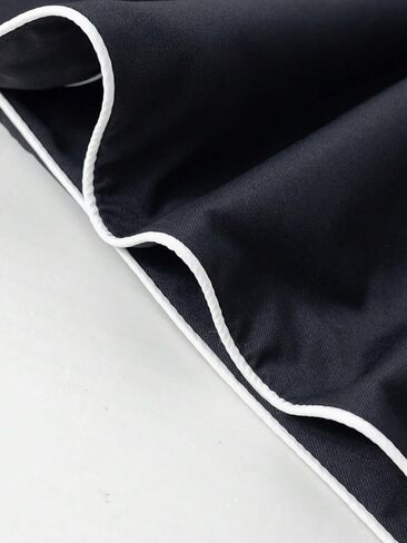 Girls Track Pants, Elastic Waist Wide Leg Jogger Pants with Contrast Side Stripes for Teens in Kuwait