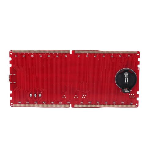 بطاقة اختبار ذاكرة الوصول العشوائي Vikye DDR5 RAM، أداة تشخيص اللوحة الأم لخادم سطح المكتب مزود طاقة مزدوج، مع ضوء LED، لإصلاح الكمبيوتر in Kuwait