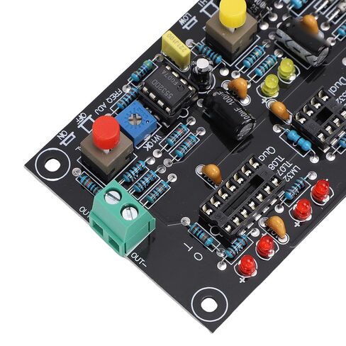 LICAEVEY Operational Amplifier Testing Module Board High Speed Low Speed Dual Quad Channel Electronics Experiments for LM741 TL072 NE5532 (Single Chip Double Quad Channel) 9.5x5.8cm PCB in Kuwait