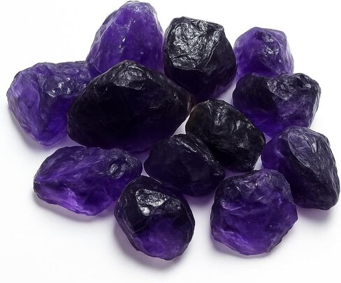 150.30 Ct Natural Purple Amethyst Uncut Raw Rough Gemstone Lot CERTIFIED in Kuwait