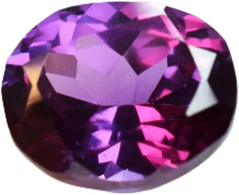 10 Ct Natural CERTIFIED Alexandrite Loose Gemstone Color Change Oval Ring Size in Kuwait