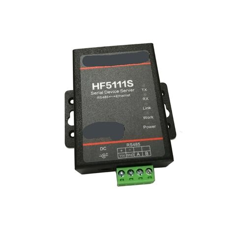 HF5111S الخادم التسلسلي خادم المنفذ التسلسلي الصناعي RS485 إلى إيثرنت 3 مآخذ إدارة روموت D2D/MQTT/Modbus in Kuwait