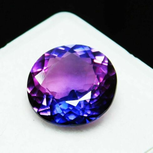 5 to 7 Ct Natural PURPLE Tanzanite CERTIFIED Round Cut Loose Gemstone Ring Size in Kuwait