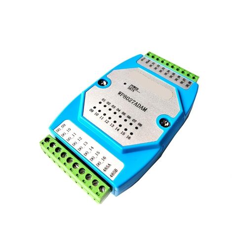 وحدة الإخراج الرقمي، وحدة التبديل، 16 قناة معزولة DO MODBUS Communication-WP8027ADAM in Kuwait