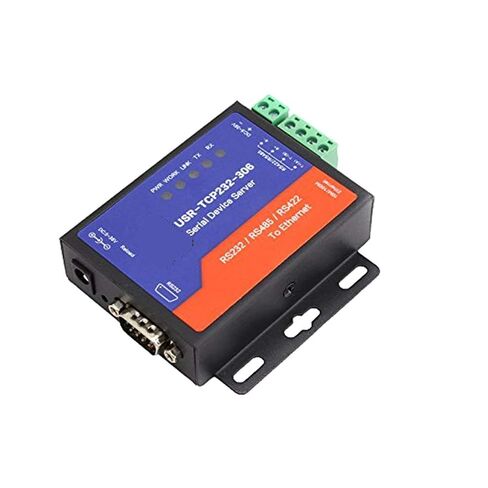تسلسلي RS232/RS485/RS422 إلى خادم Ethernet/IP مع DHCP وصفحة ويب مدمجة in Kuwait