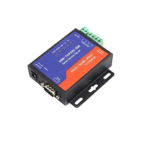 تسلسلي RS232/RS485/RS422 إلى خادم Ethernet/IP مع DHCP وصفحة ويب مدمجة in Kuwait