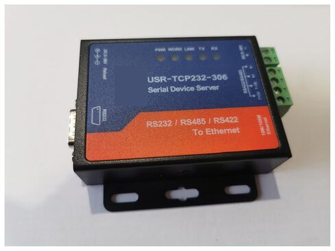 تسلسلي RS232/RS485/RS422 إلى خادم Ethernet/IP مع DHCP وصفحة ويب مدمجة in Kuwait