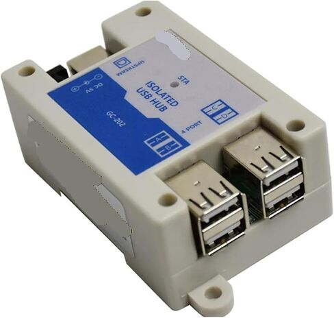 محور عازل USB 4CH من الدرجة الصناعية، وحدة واحدة إلى أربع وحدات مع غلاف مضاد للتدخل ومضاد للكهرباء الساكنة in Kuwait