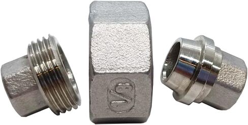 AF Hydro Stainless Steel SS316 Union Pipe Fitting, 1 1/2''NPT Female Thread, Pressure Rating up to 150 PSI, Class 150 Connector Adapter in Kuwait