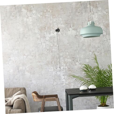2pcs Bathroom Light Pull Cord Switch Easy Install Wall Lamp Pull for Desk Wall Lamps and Reliable Chain Ce Certified Black in Kuwait
