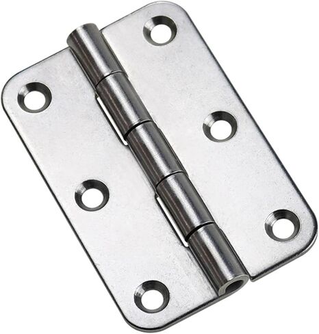 Folding Hinge Industrial 304 Stainless Steel Six-Hole Mechanical Door Bearing Fillet 75 * 50 1Pcs in Kuwait