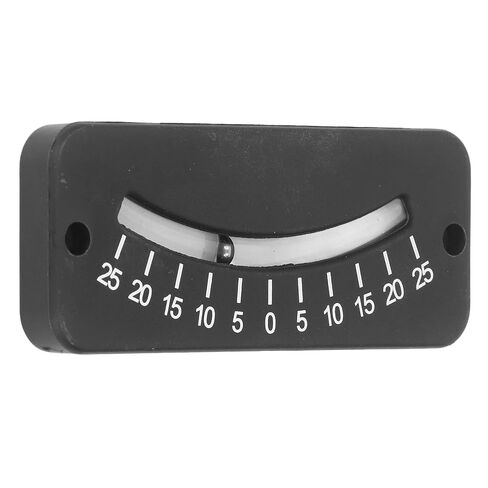 Generic Tube Clinometer Angle Inclinometer Slope Meter -25 to 25 Degree Level Indicator with Adhesive Tape for RV Bed Woodworking Leveling in Kuwait