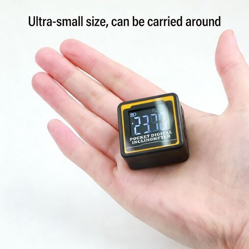 Bluetooth Digital Inclinometer with Magnetic Base, Switchable Modes for Builders in Kuwait