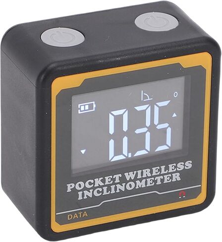Bluetooth Digital Inclinometer with Magnetic Base, Switchable Modes for Builders in Kuwait