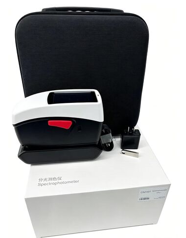 Digital Color Density Meter Printing Spectrodensitometer with Caliber Φ5mm Measuring Structure 45/0 Measurement Repeatability DE*ab≤0.02 Full-Band Balanced LED Light Source in Kuwait