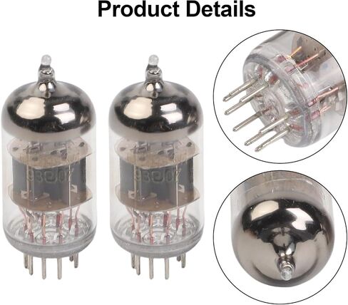 2 PCS 6H1n-EB Vacuum Tube, Replacement for 6N1 ECC85 6AQ8 Preamp Tube for Valve with Warm Natural Tone in Kuwait