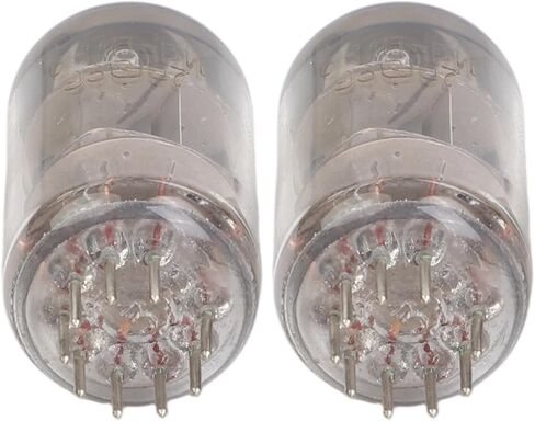 2 PCS 6H1n-EB Vacuum Tube, Replacement for 6N1 ECC85 6AQ8 Preamp Tube for Valve with Warm Natural Tone in Kuwait