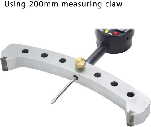 Digital Radius Gauge,High Accuracy Radius Indicator,with Data Transfer Function,with 200mm Measuring Jaw,Radius Measurement Tool in Kuwait