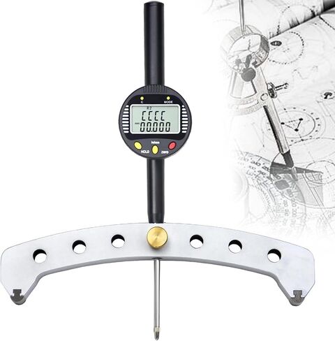 Digital Radius Gauge,High Accuracy Electronic Radius Indicator Tool,Measuring Radius 450 Mm - 2500 Mm,with 200mm Measuring Jaw,Radius Measurement Tool in Kuwait