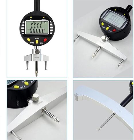 High Accuracy Digital Radius Gauge,Electronic Inside and Outside Radius Gage with Data Transfer Function,for Mechanical Parts,Wooden Molds in Kuwait