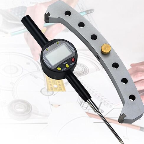 Digital Radius Gauge,High Accuracy Electronic Radius Indicator Tool,Measuring Radius 450 Mm - 2500 Mm,Accuracy 30um,for Mechanical Parts,Wooden Molds in Kuwait