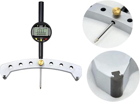 Digital Radius Gauge,High Accuracy Electronic Radius Indicator Tool,Measuring Radius 450 Mm - 2500 Mm,Accuracy 30um,for Mechanical Parts,Wooden Molds in Kuwait