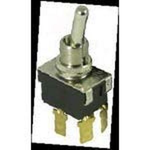 35-3015، مفتاح تشغيل وإيقاف تشغيل SPDT Bat Lever Quick Conn 20A 250VAC لوحة تركيب مع خيوط (10 عناصر) in Kuwait