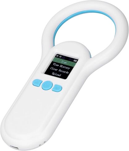 S20 Pet Microchip Scanner 134.2 كيلو هرتز قارئ معرف الحيوان المحمول مع شاشة TFT 1.44 بوصة، وتخزين 500 سجل، ISO 11784/11785 FDX - B متوافق مع الأطباء البيطريين والملاجئ & in Kuwait