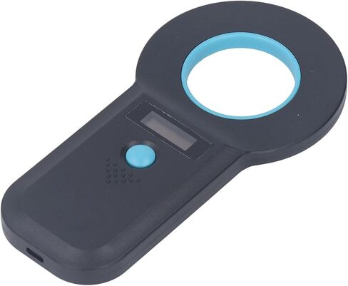 WALFRONT قارئ علامات الحيوانات بلوتوث لاسلكي 2.4 جيجا هرتز USB قابل لإعادة الشحن ماسح ضوئي لهوية الحيوانات الأليفة 134.2 كيلو هرتز 125 كيلو هرتز EMID FDX B مع 128 تخزين بيانات لإدارة الماشية in Saudi Arabia
