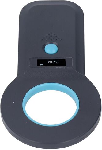 WALFRONT قارئ علامات الحيوانات بلوتوث لاسلكي 2.4 جيجا هرتز USB قابل لإعادة الشحن ماسح ضوئي لهوية الحيوانات الأليفة 134.2 كيلو هرتز 125 كيلو هرتز EMID FDX B مع 128 تخزين بيانات لإدارة الماشية in Saudi Arabia