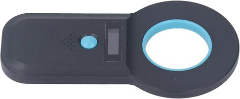 WALFRONT قارئ علامات الحيوانات بلوتوث لاسلكي 2.4 جيجا هرتز USB قابل لإعادة الشحن ماسح ضوئي لهوية الحيوانات الأليفة 134.2 كيلو هرتز 125 كيلو هرتز EMID FDX B مع 128 تخزين بيانات لإدارة الماشية in Saudi Arabia