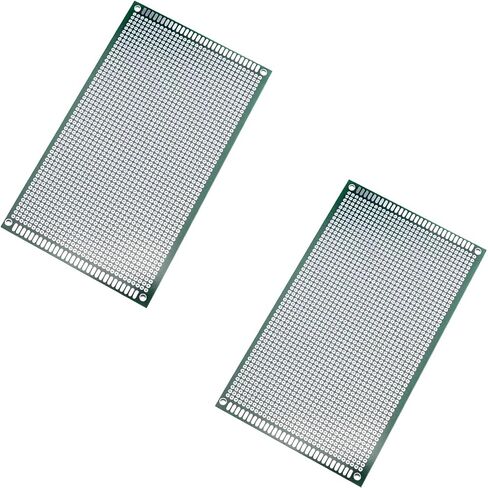 2 Pcs PCB Board Double Sided Universal PCB Prototype Soldering Circuit Board (9 x15 cm) in Kuwait
