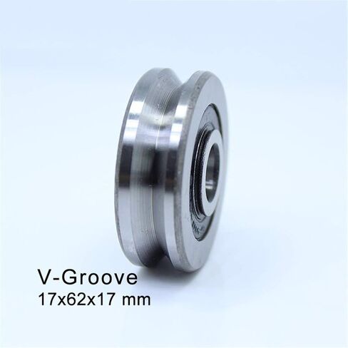 V176217 V Groove Sealed Ball Bearing 17x62x17mm Pulley Wheel Bearings Guide Track Rlooer in Kuwait