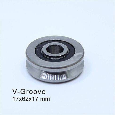 V176217 V Groove Sealed Ball Bearing 17x62x17mm Pulley Wheel Bearings Guide Track Rlooer in Kuwait