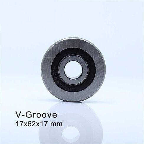 V176217 V Groove Sealed Ball Bearing 17x62x17mm Pulley Wheel Bearings Guide Track Rlooer in Kuwait