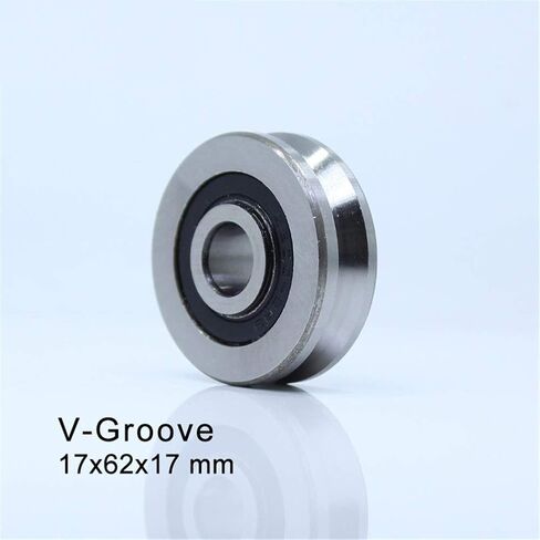 V176217 V Groove Sealed Ball Bearing 17x62x17mm Pulley Wheel Bearings Guide Track Rlooer in Kuwait
