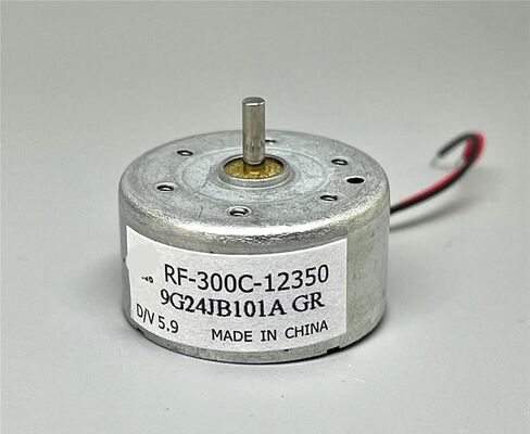 RF-300C-12350 RF-300CA Mini 24mm Round Spindle Motor D/V5.9V DC 3V-6V 7500RPM Precious Metal Brush 1Pcs in Kuwait